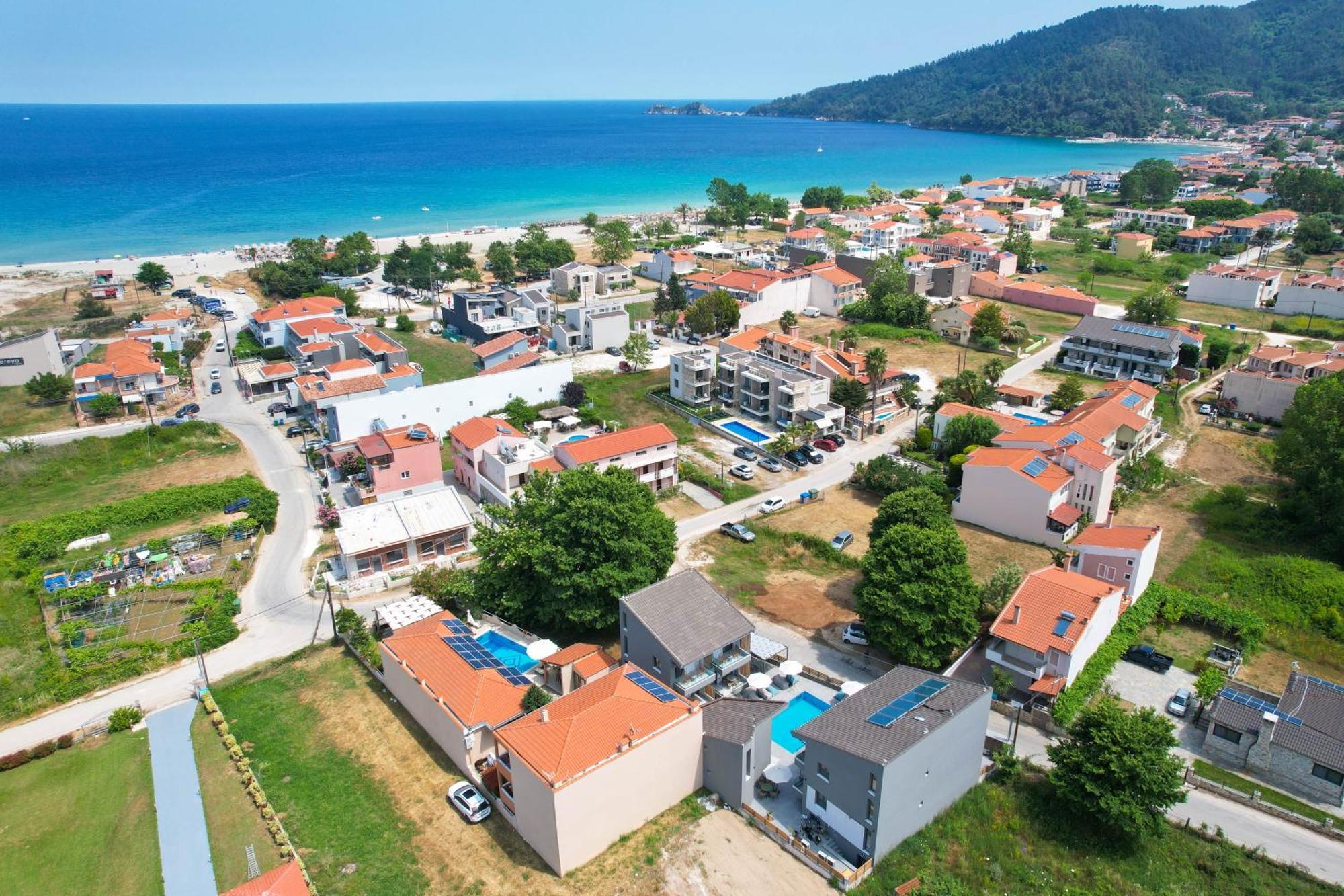 خْريسيا أموذيا Aerino Luxury Villas المظهر الخارجي الصورة