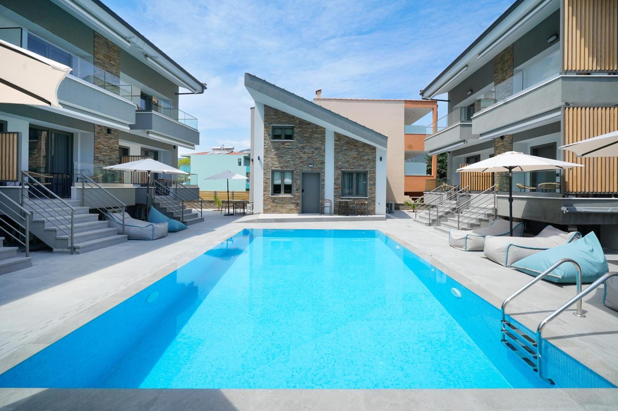خْريسيا أموذيا Aerino Luxury Villas المظهر الخارجي الصورة